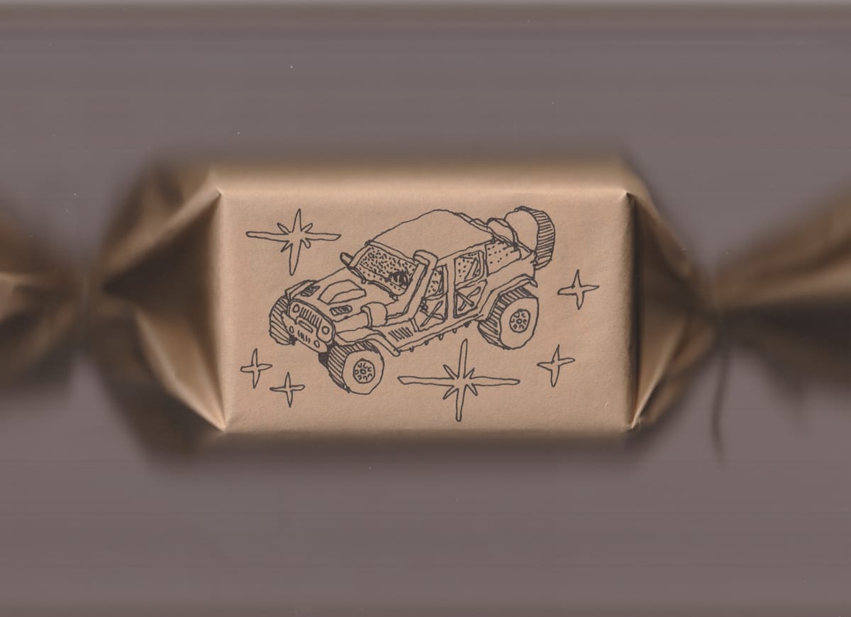 jeep-wrangler-2023-on-a-gift-wrapper